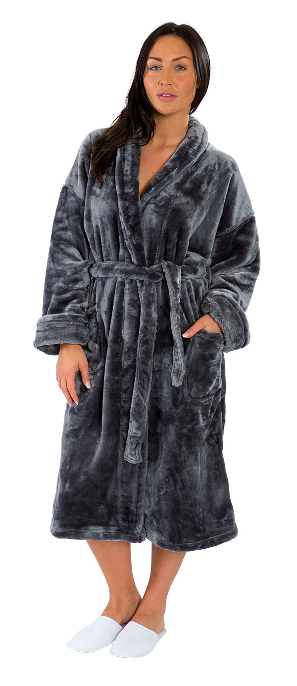 Microfibre Fleece Robe - Majestic Towels